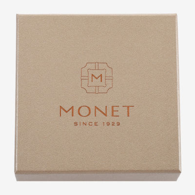 Monet Jewelry Silver Tone Filigree Silver Tone Heart Compact Mirror