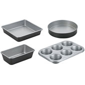 Rachael Ray 3-pc. Non-Stick Baking Sheet Set, Color: Gray - JCPenney