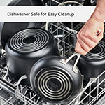 KitchenAid Aluminum Dishwasher Safe Hard Anodized Non-Stick Grill Pan