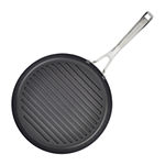 KitchenAid 3-Ply Stainless Steel Stainless Steel Dishwasher Safe Hard Anodized Non-Stick Grill Pan