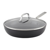  Cuisinart 12-Inch Deep Fry Pan w/Cover, Chef's Classic Nonstick  Hard Anodized Collection, 622-30DFP1: Home & Kitchen