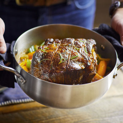 KitchenAid 3-Ply Stainless Steel 4-qt. Dutch Oven