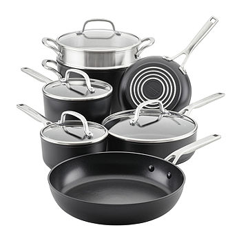 Cuisinart Stainless Steel 11-pc. Cookware Set, Color: Matte White - JCPenney