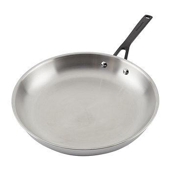 KitchenAid® 5-Ply Stainless-Steel Fry Pan, 12
