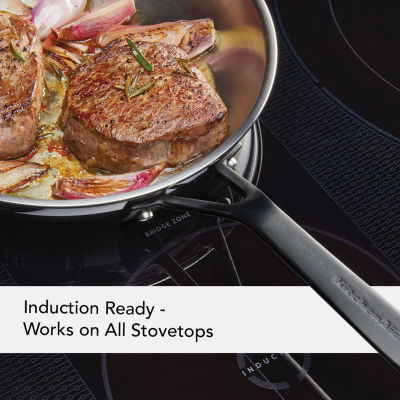 KitchenAid 5-Ply Clad Stainless Steel 12.25" Frying Pan