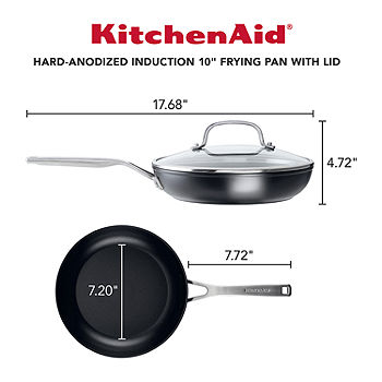 KitchenAid Hard Anodized Ceramic Nonstick Frying Pan, 10-Inch