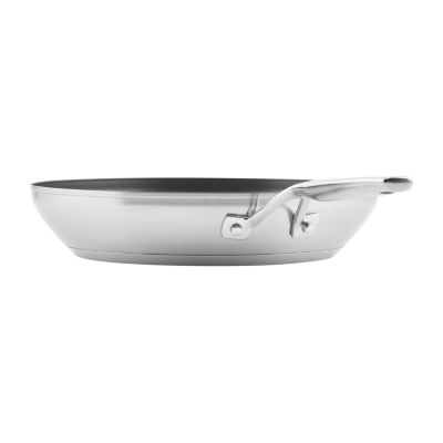 KitchenAid 3-Ply Stainless Steel 12" Frying Pan