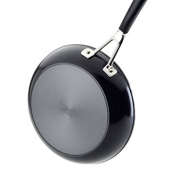 Kitchenaid 10pc Hard Anodized Nonstick Cookware Set Black : Target