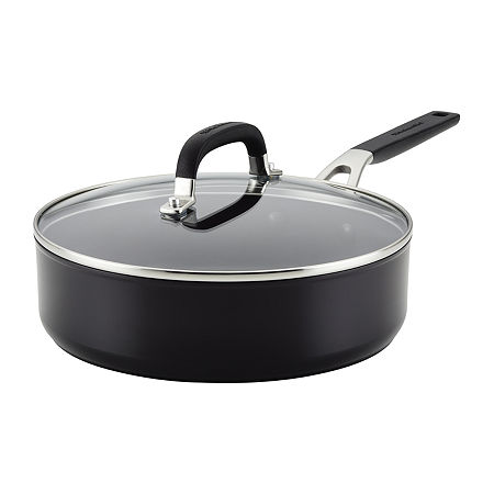 KitchenAid Hard Anodized 3-qt. Non-Stick Saute Pan, One Size, Black