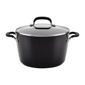 Anolon Advanced Home Hard-Anodized Nonstick Wide Stockpot with Lid · 7.5 QT