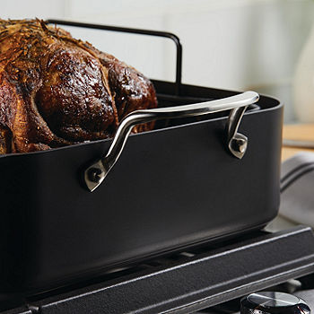 KitchenAid 5-ply Clad Stainless Steel Roaster with Removable Rack