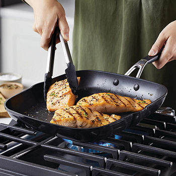 Kitchenaid Grill Pan, Nonstick, Stainless Steel, 10.25 Inch