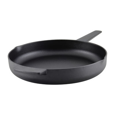 KitchenAid Cast Iron 12" Skillet, Color Black JCPenney