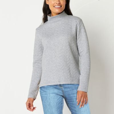 St john's clearance bay mock neck