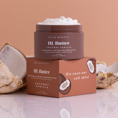 NCLA Beauty Hi, Butter Coconut Vanilla Body Butter