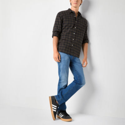 Arizona Mens Long Sleeve Flannel Shirt