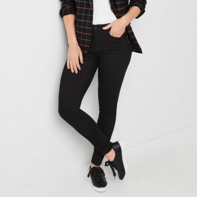 a.n.a Womens Mid Rise Skinny Fit Jean