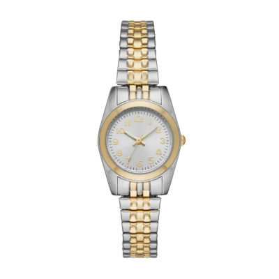 Womens Two Tone Expansion Watch Fmdjo116 - JCPenney