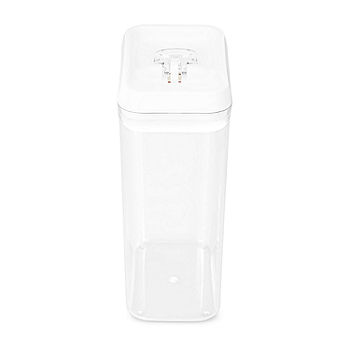 Home Expressions 4.2 Qt Acrylic Food Container, Color: Clear White -  JCPenney
