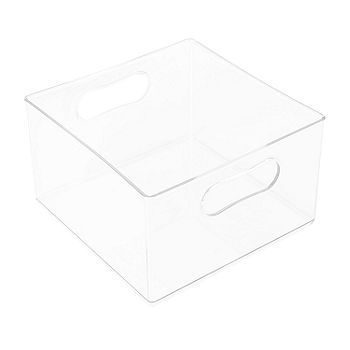 Home Expressions Acrylic 6.6 Qt Cereal Food Container, Color: White -  JCPenney