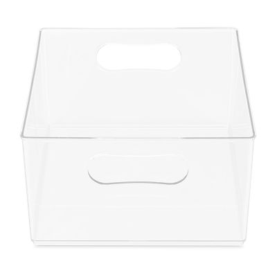 Home Expressions 2-pc. Single Compartment Stackable Storage Bin