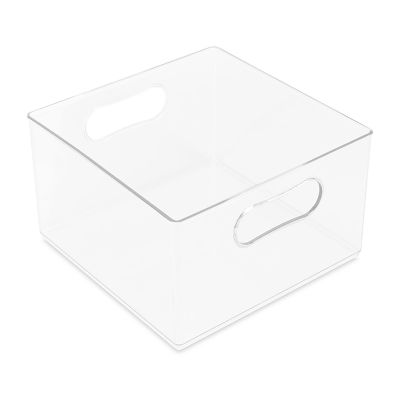 Home Expressions 2-pc. Single Compartment Stackable Storage Bin