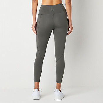 Xersion Women's Brand Gray Striped Fitted Yoga Leggings Size Medium - $8  (80% Off Retail) - From Serenity