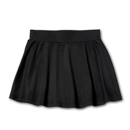 Okie Dokie Active Toddler & Little Girls Skort, 12 Months, Black