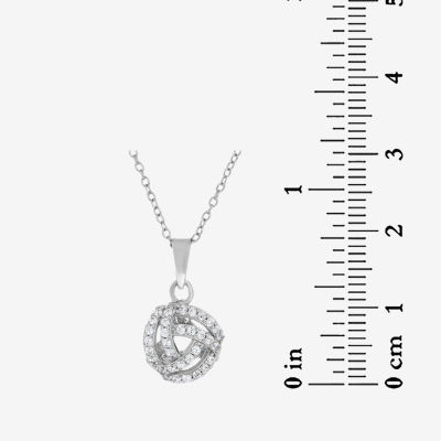 DiamonArt® 1 1/2 CT. T.W. White Cubic Zirconia Sterling Silver Jewelry Set