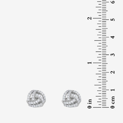 DiamonArt® 1 1/2 CT. T.W. White Cubic Zirconia Sterling Silver Jewelry Set