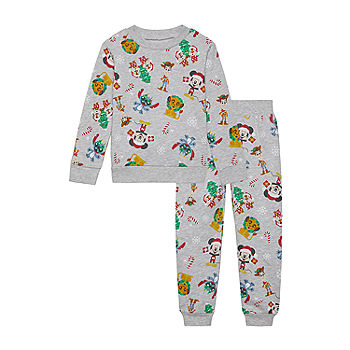 Disney Lilo and Stitch 2 Piece Cotton Loungewear Nightwear Pyjamas