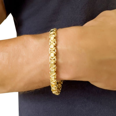 14K Gold Inch Hollow Link Link Bracelet