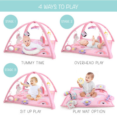 The Peanutshell Rainbow Paradise Baby Activity Center