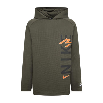 Nike 3BRAND by Russell Wilson Big Boys Hooded Long Sleeve Thermal Top