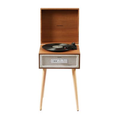 Crosley Rohe Record Player Turntable CR6235A-NA, Color: Natural