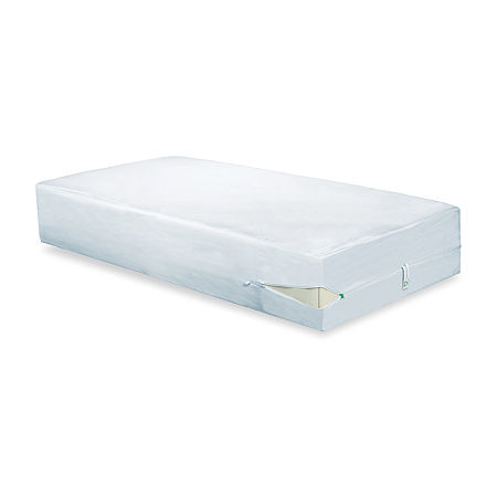 CleanRest Pro Max Zip Bed Bug Blocker Dust Mite Barrier Breathable Mattress Encasement, One Size, White