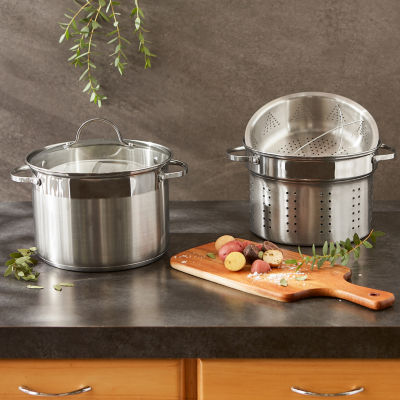 Design Imports Stainless Steel 8-qt. Double Boiler