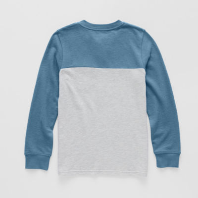 Thereabouts Little & Big Kid Boys Long Sleeve Regular Fit Henley Shirt