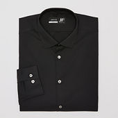 J. Ferrar 360 Stretch Performance Mens Slim Fit Stretch Fabric Long Sleeve Dress Shirt
