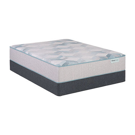 BeautySleep Dream Weaver 12.5 Plush Tight Top - Mattress + Box Spring, Twin Xl, White