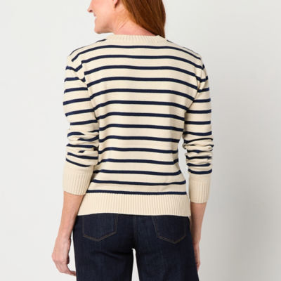 Heart Sweater Jcpenney St John's Bay Sweaters