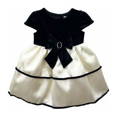 Blueberi Boulevard Toddler Girls Short Sleeve Cap Sleeve A-Line Dress