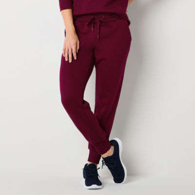 Xersion Womens Super Soft Fleece Mid Rise Jogger Pant