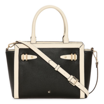 Liz Claiborne Tuxedo Tote Bag