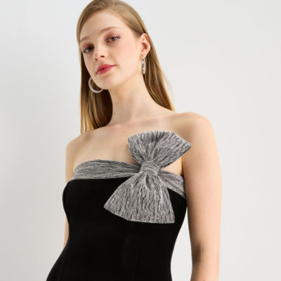 Sam And Jess Velvet Womens Evening Gown