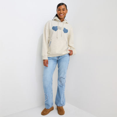 Arizona Womens Long Sleeve Fleece Hoodie