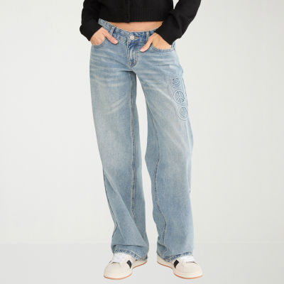 AEROPOSTALE Womens Juniors Low Rise Loose Fit Jean