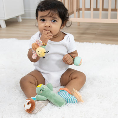 The Peanutshell Wrist And Sock Rattles