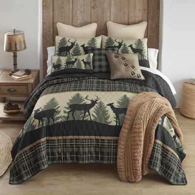 Donna Sharp Deer Walk King 3-pc. Quilt Set