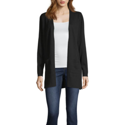 Liz claiborne hotsell open front cardigan